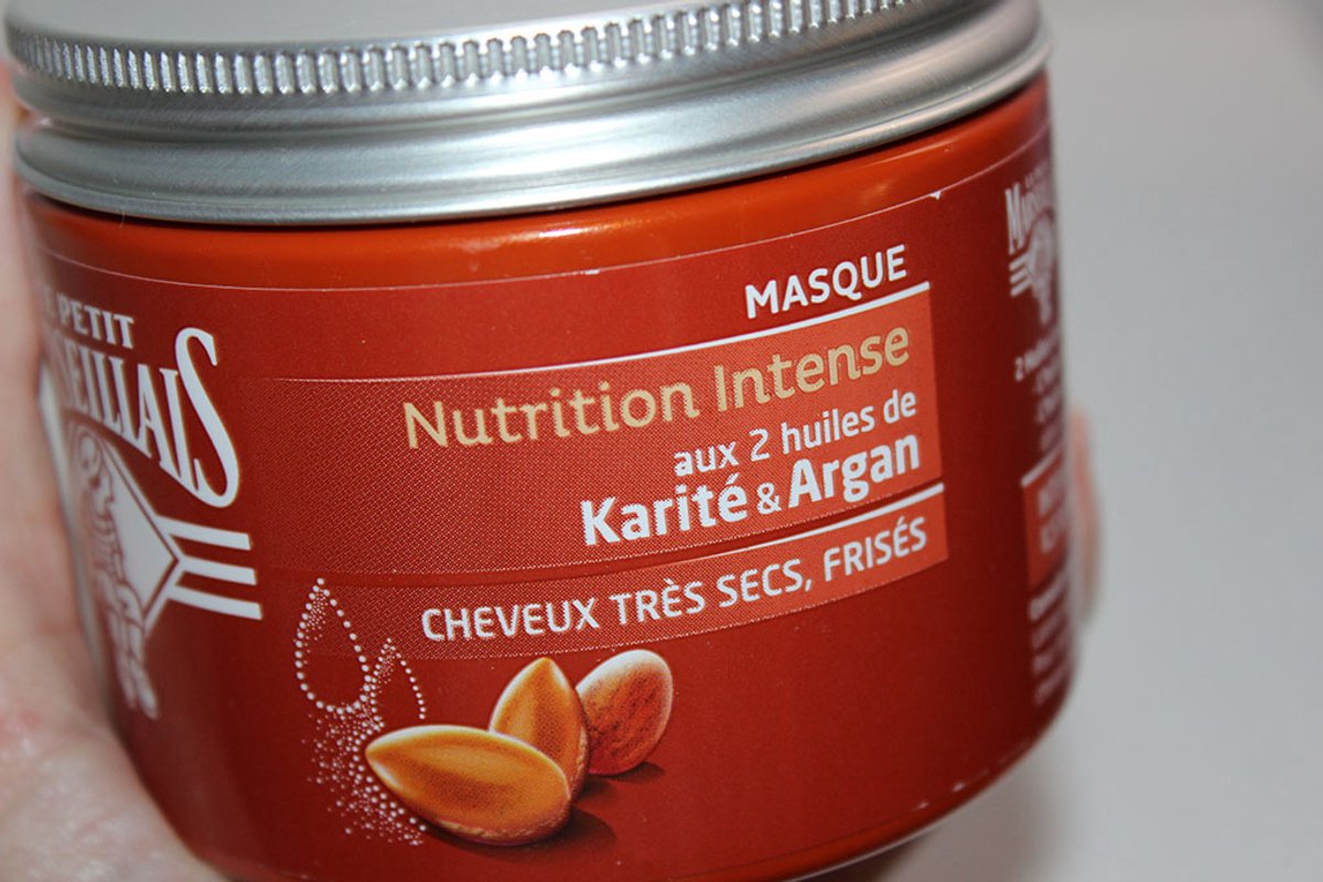 Le Petit Marseiliais Masque Nutrition intense shea- en arganolie 300ml