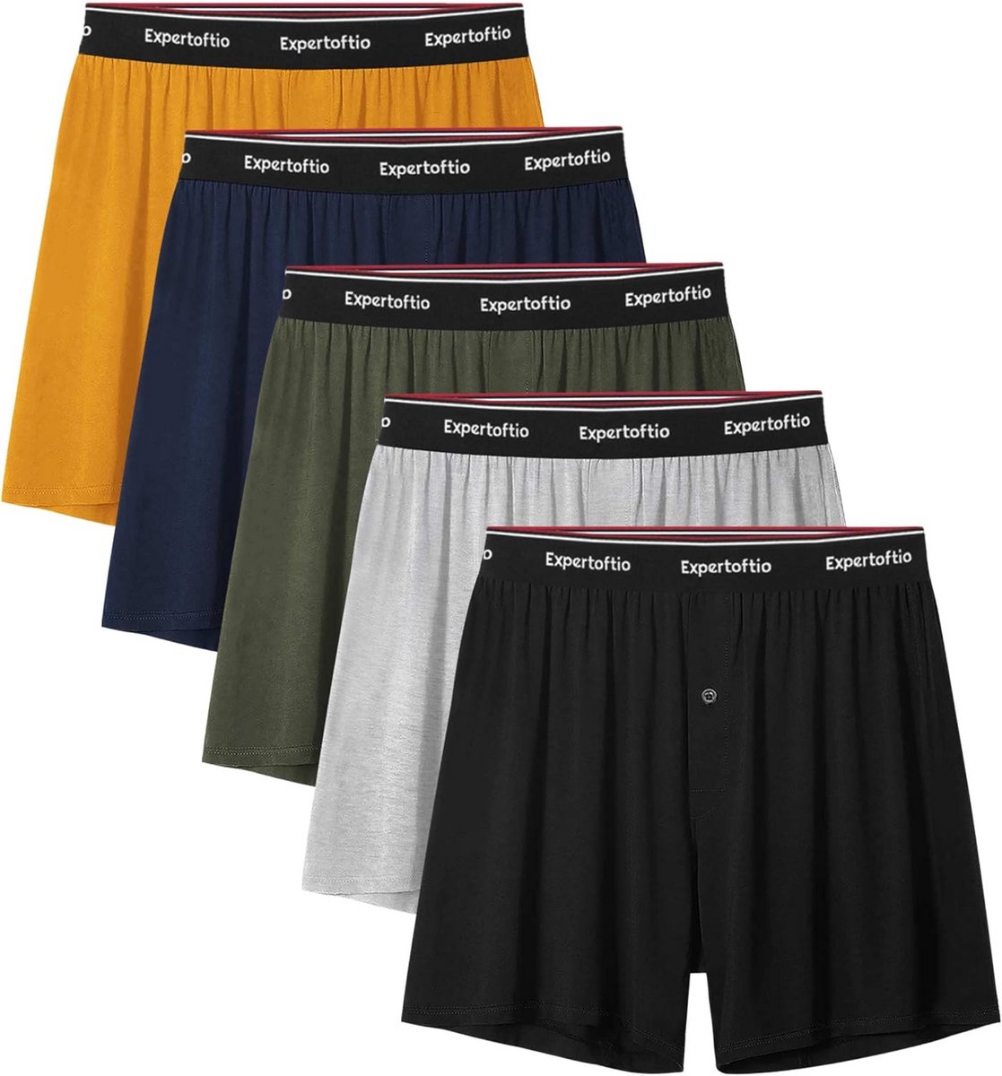 Losse Heren Boxershorts van Zachte Bamboeviscose – Comfortabel Ondergoed met Wijde Pasvorm
