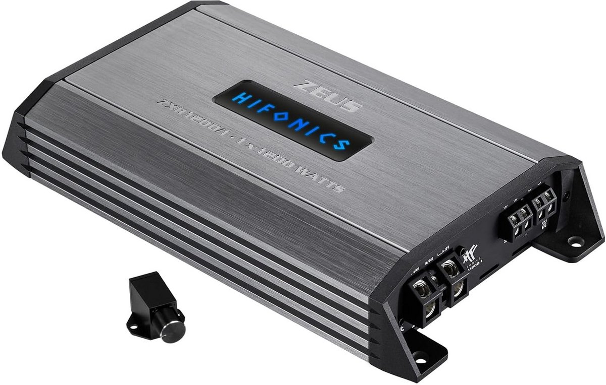 Krachtige 1-kanaals Monoblock Class-D Versterker tot 1200 Watt RMS