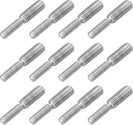M8 x 10 mm Vollgewinde EDELSTAHL-Sechskant Schrauben, 10 Stück de M8 x 10 mm Vollgewinde EDELSTAHL-Sechskant Schrauben, 10 Stück de