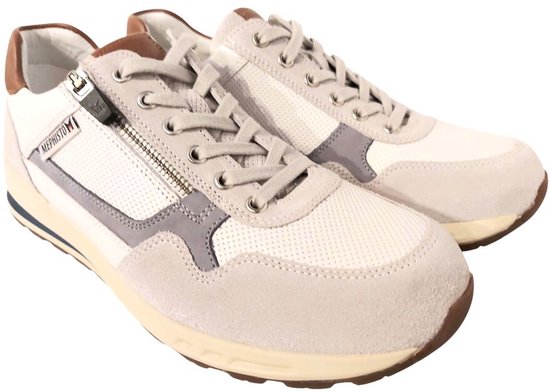 Baskets Mephisto Bradley Grijs Pierre Wit