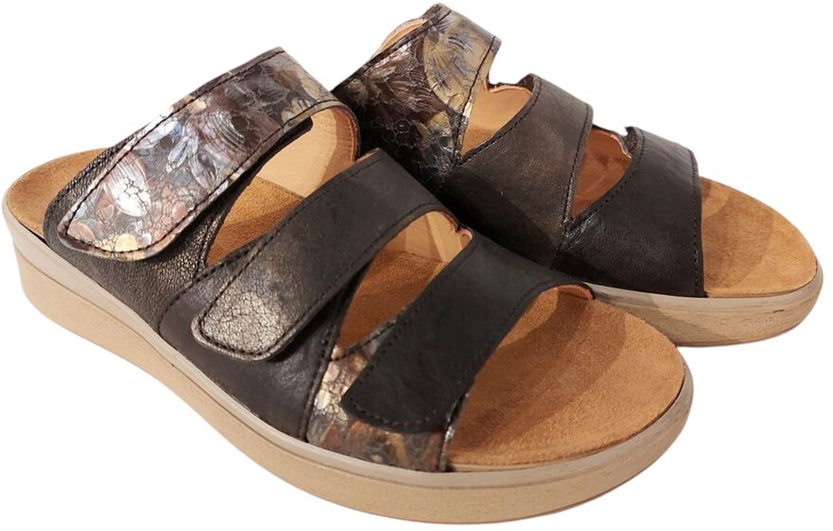 Think! Slipper Meggie 3-000444-3010 Espresso Combi