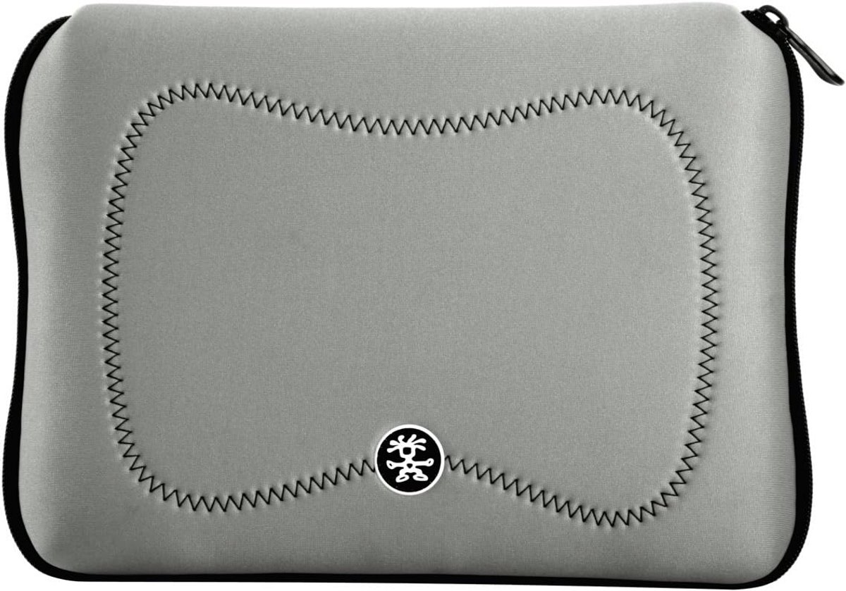 Laptoptas 10 inch Neopreen Beschermhoes Zilver