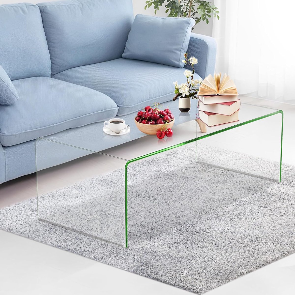 Salontafel met Lade 80x48x39,6 cm – Compacte Koffietafel met Opbergruimte & Legplank – Moderne Houten Woonkamertafel roze – Ideaal voor Kleine Ruimtes – Pauwhome
