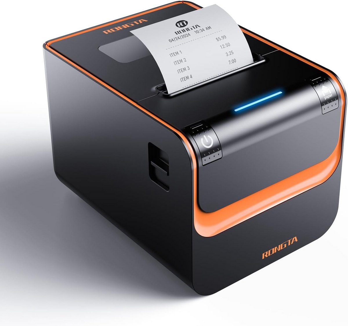 80mm Thermische Kassabonprinter - Hoge Snelheid USB & Ethernet - Inclusief Kassalade Uitgang