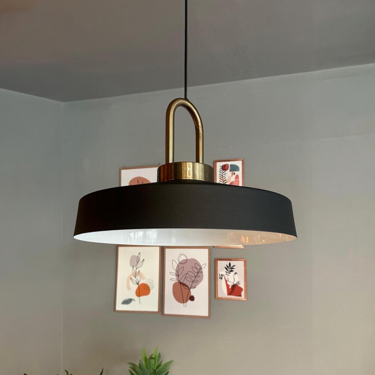 Bamyum Ace Hanglamp Industrieel Metaal Ø39 cm, Vintage Hanglamp, E27 Pendellamp