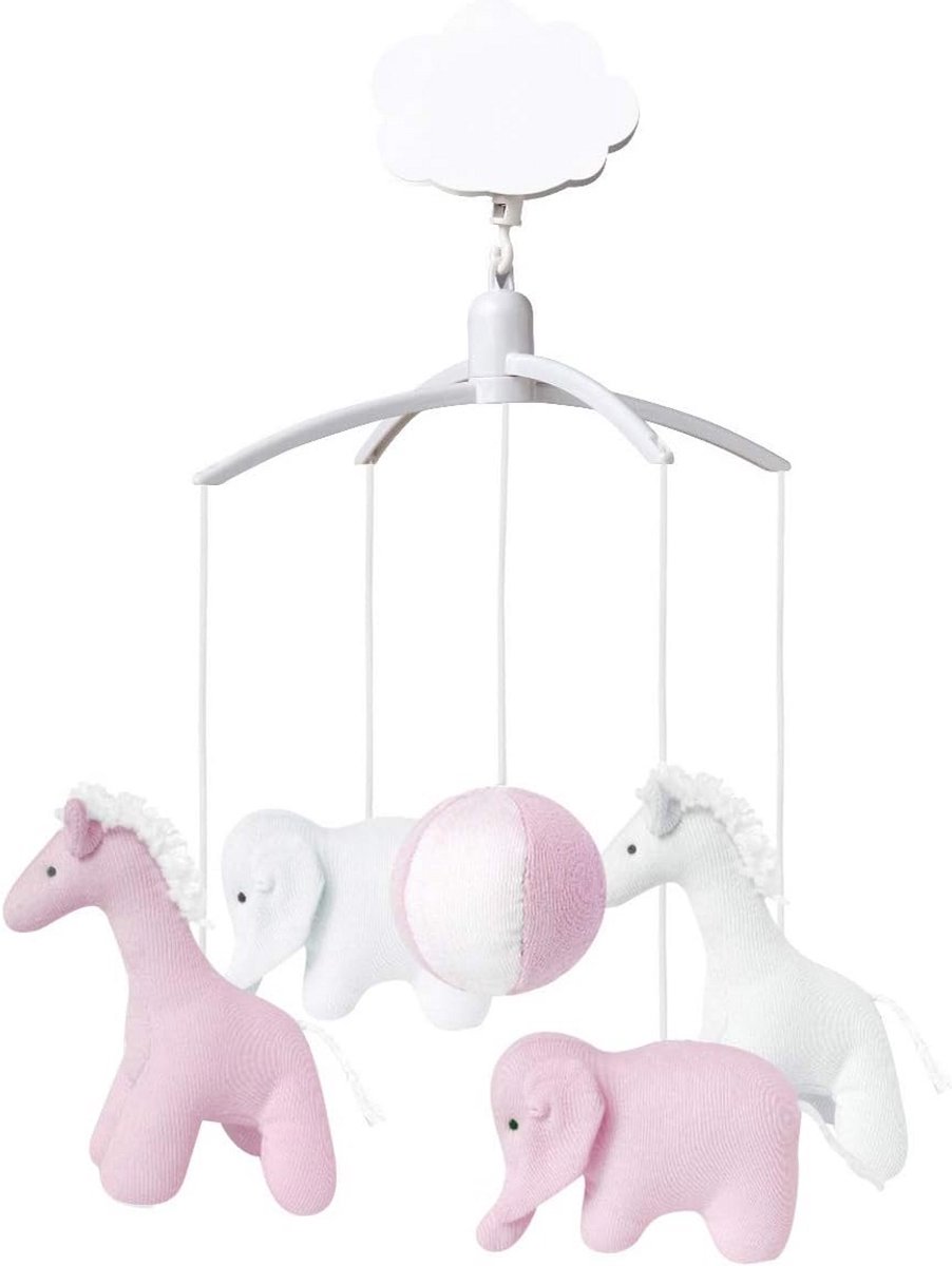 Muzikale Mobiel voor Kind of Baby met Dierenfiguren