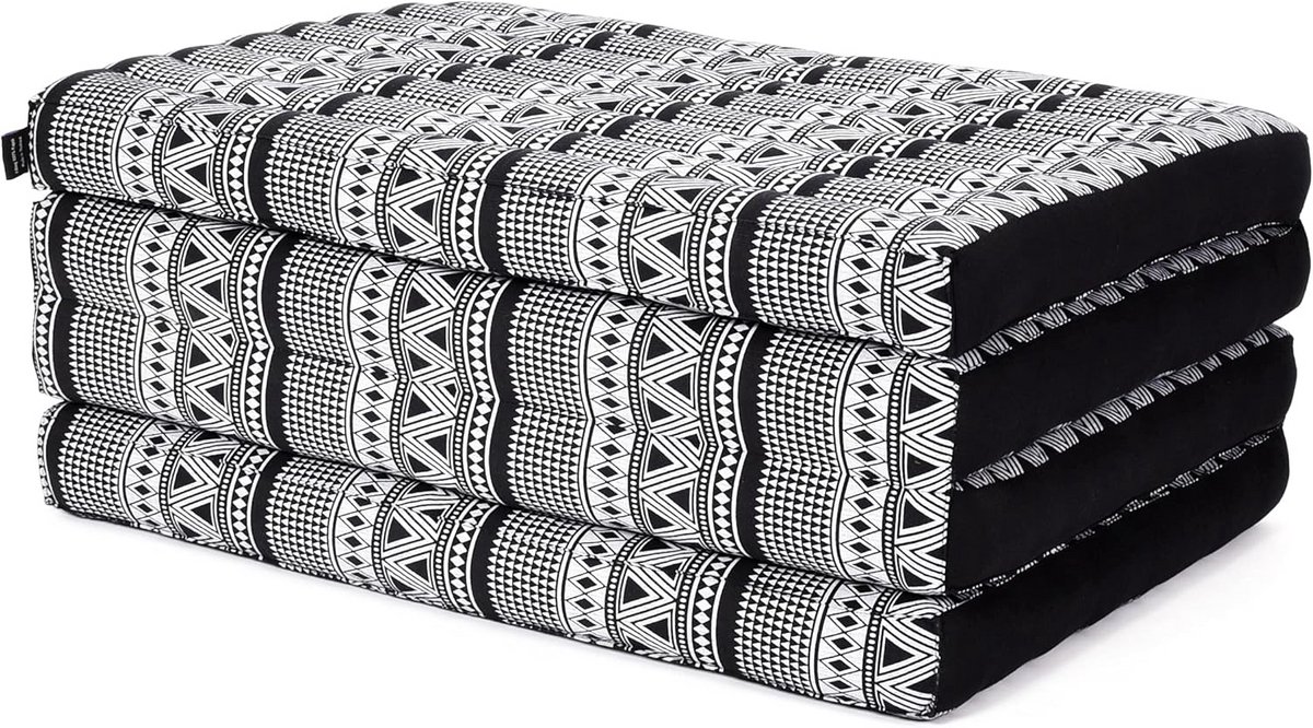 Opvouwbaar Kapok Matras - Thaise Massage Vloermat, Logeerbed en Zitzak 200x70cm