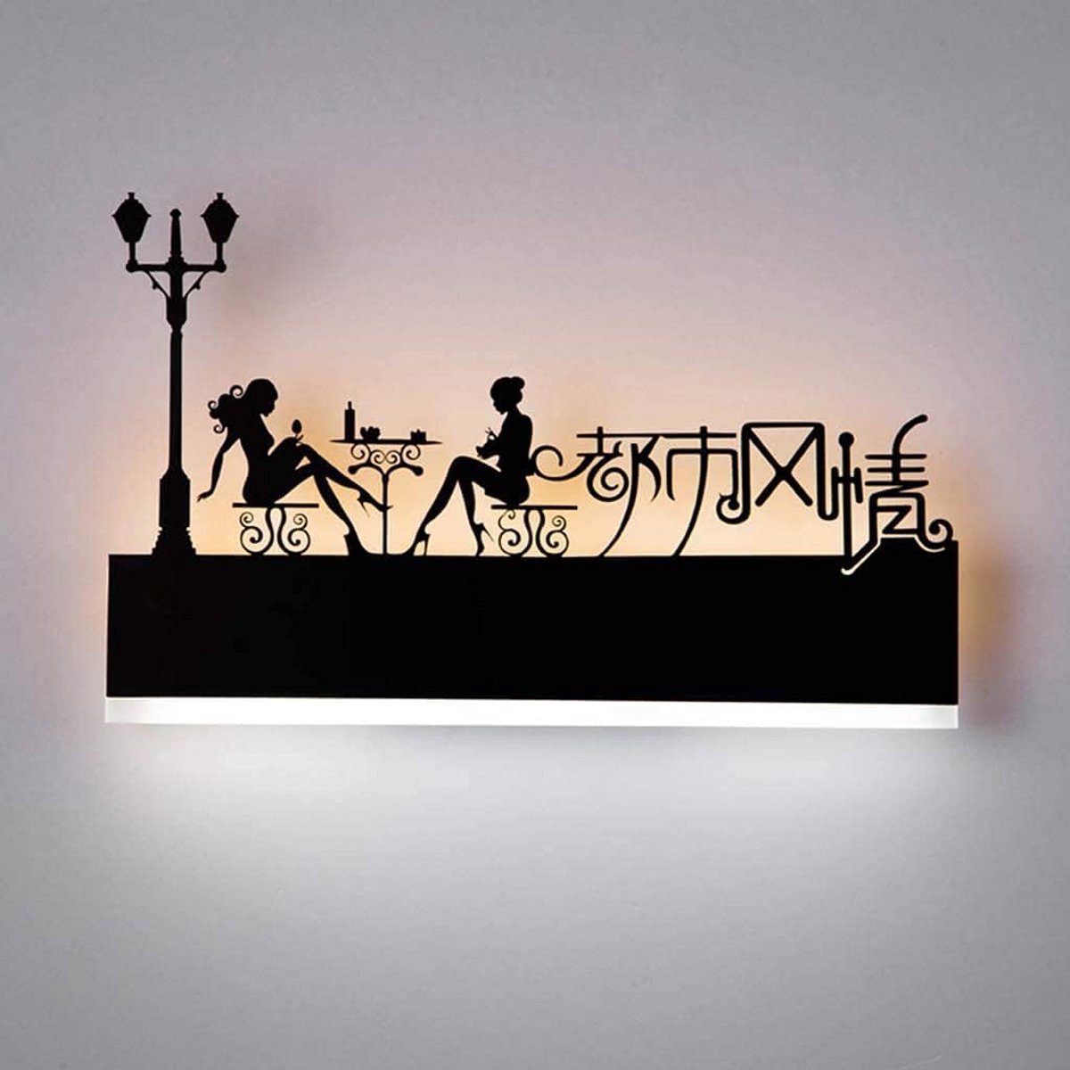 Moderne LED Wandlamp 12W Up and Down Licht Acryl Sconce voor Woonkamer Slaapkamer Trap