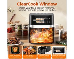 Wentink Mo Airfryer- airfryer xxl - airfryer oven - Luchtfriteuse 8in1