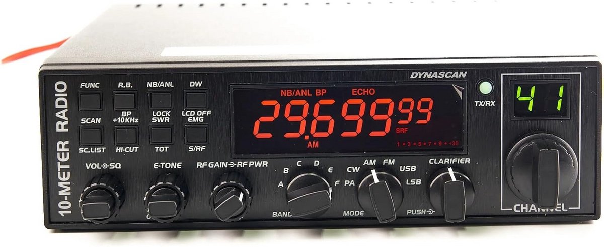Mobiele CB Zendontvanger 10 Meter Amateur Radio Transceiver met Instelbaar Vermogen