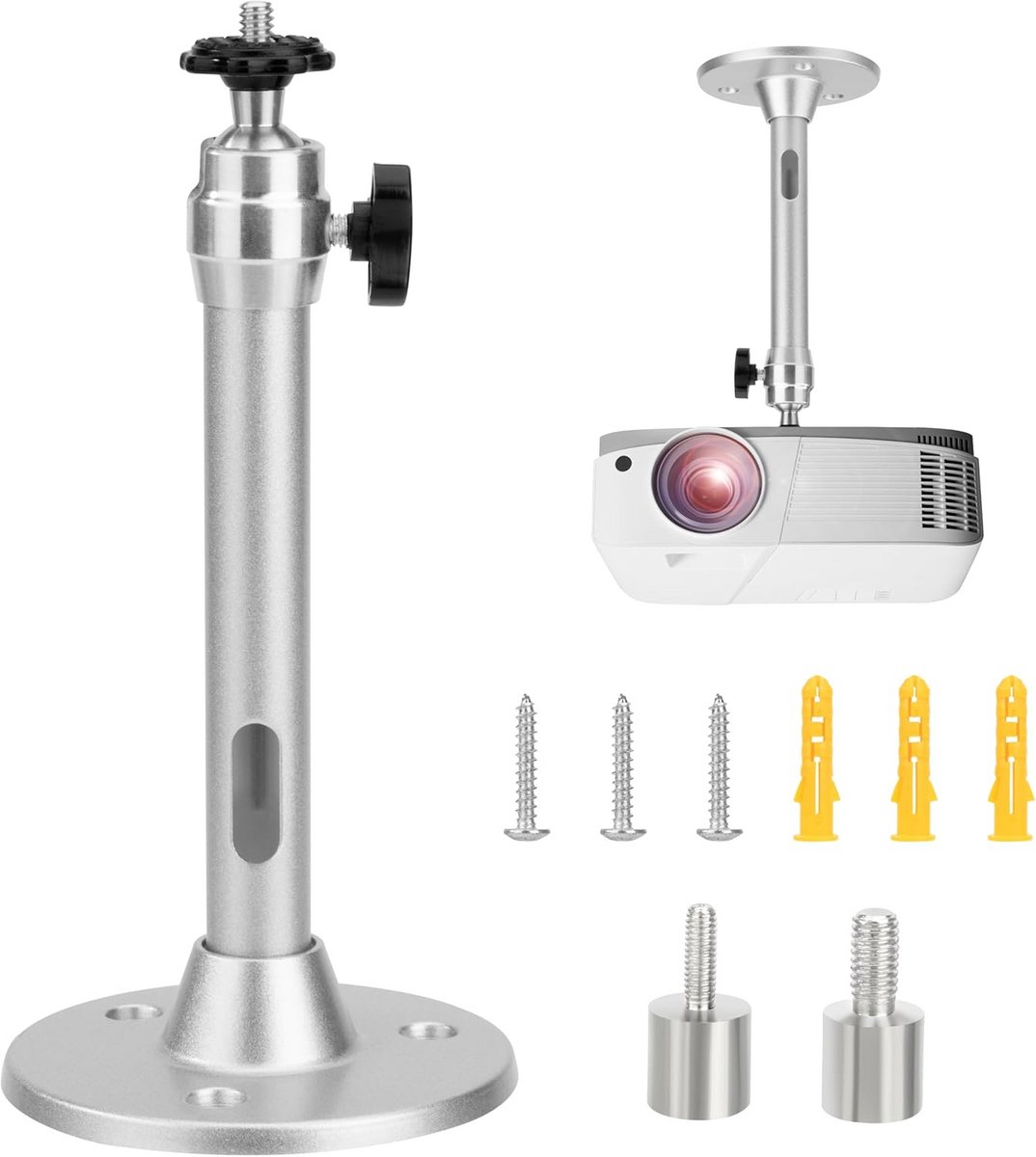 Universele Plafondbeugel voor Mini Projector en Videocamera tot 5 kg