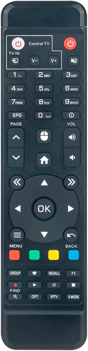 Universele Vervangende Afstandsbediening voor Amiko Set Top Box Modellen