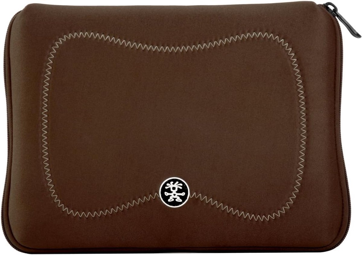 Laptoptas 10 inch Neopreen Laptop Sleeve Bruin Unisex