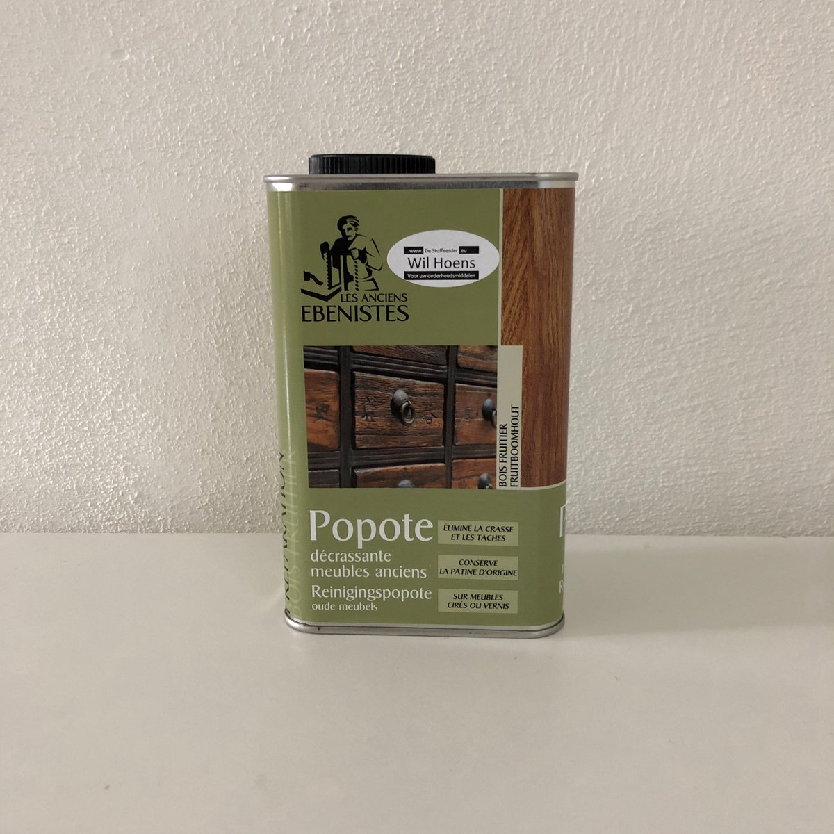 LAE Popote reinigerspopote 1 liter Lichte houtsoort