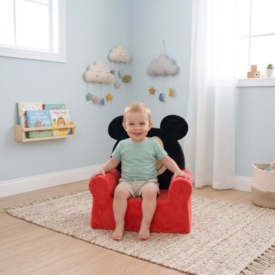 Mickey Mouse Pluche Stoel - 3D - Kinderen van Disney — afbeelding 4