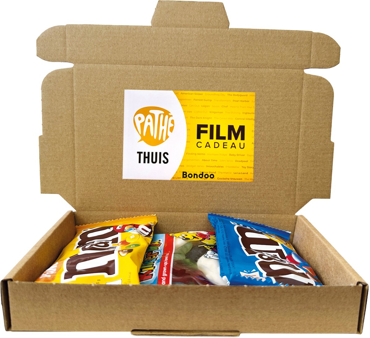 Filmpakket Small - Pathé Thuis - Cadeaupakket met film voucher - Brievenbus
