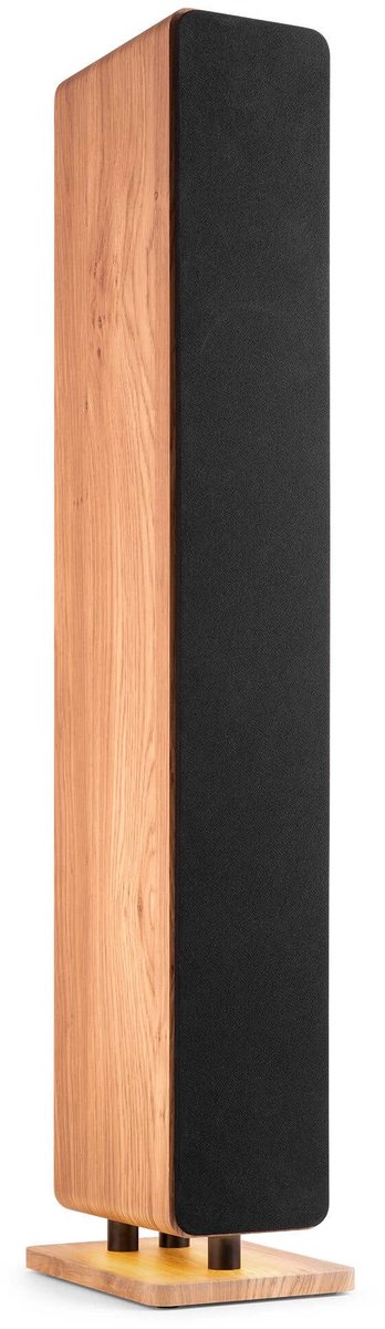 Actieve speaker - Audizio Arco - HiFi speaker met FM en DAB radio - 4 inch woofers - 160W - Hout