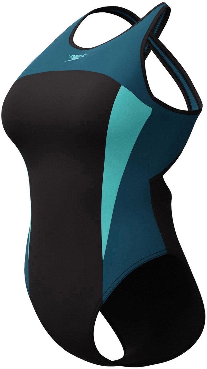 Speedo END+ Hi Neck Splice Crossback Badpak Dames