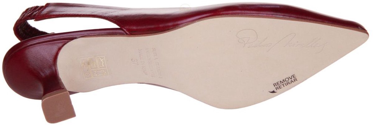 Pedro Miralles Slingback Rood