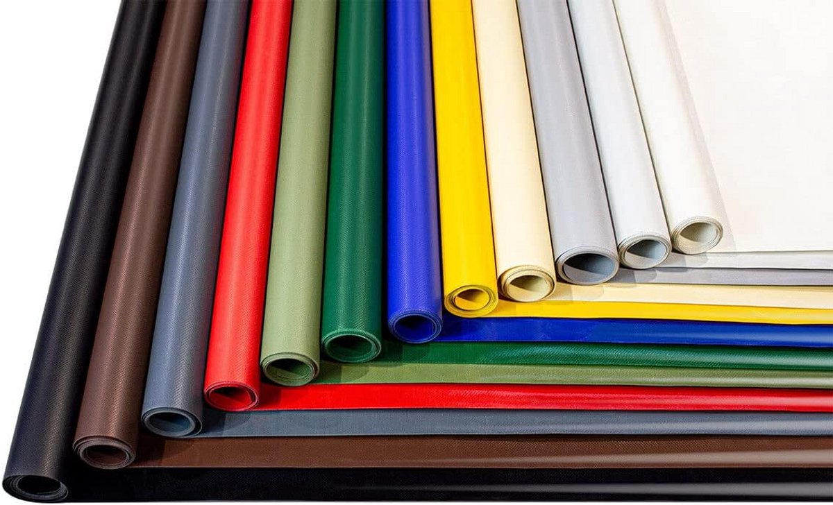 Zwaar PVC Zeil per Meter - Industriekwaliteit Scheurvast en Waterdicht - Groen