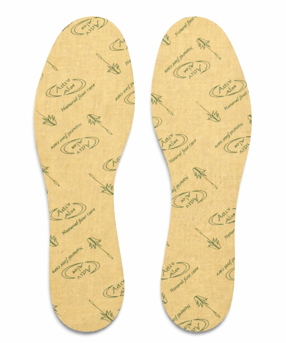 Cotton Inlegzolen met Aloë Vera, Fris & Comfortabel, Maat 36–46, Op Maat Knipbaar