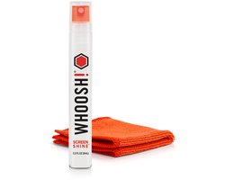 Whoosh! Pocket 8 ml schermreiniger set - Schermreiniger - Geschikt voor elk apparaat (scherm) - Met 1 antimicrobieel microvezeldoekje