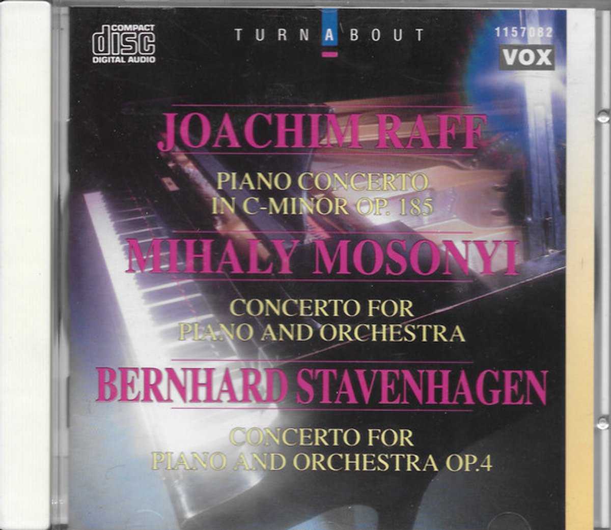 Joachim Raff - Piano Concerto In C-Minor Op. 185 (CD)