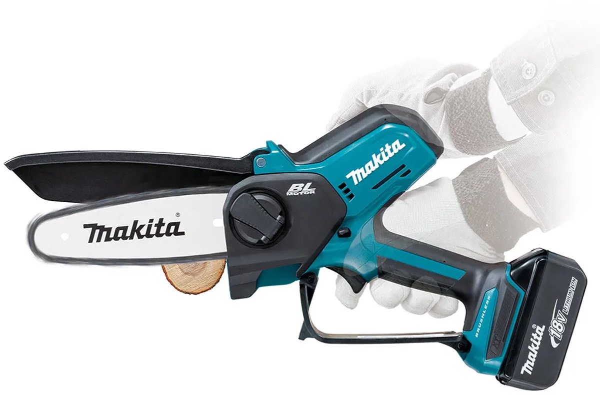 Makita DUC150 Scie d'élagage sur batterie 15 cm 18V - 3,0 Ah + chargeur
