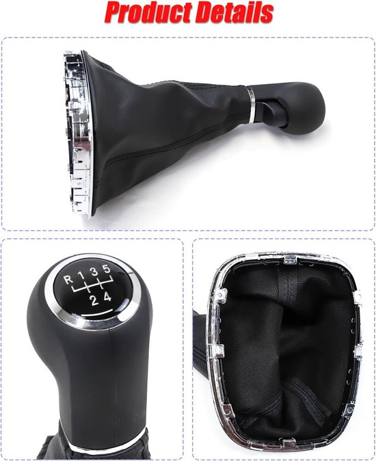 5 Versnellingen Schakelknop voor Opel Vauxhall Corsa D (2006-2014) — afbeelding 5