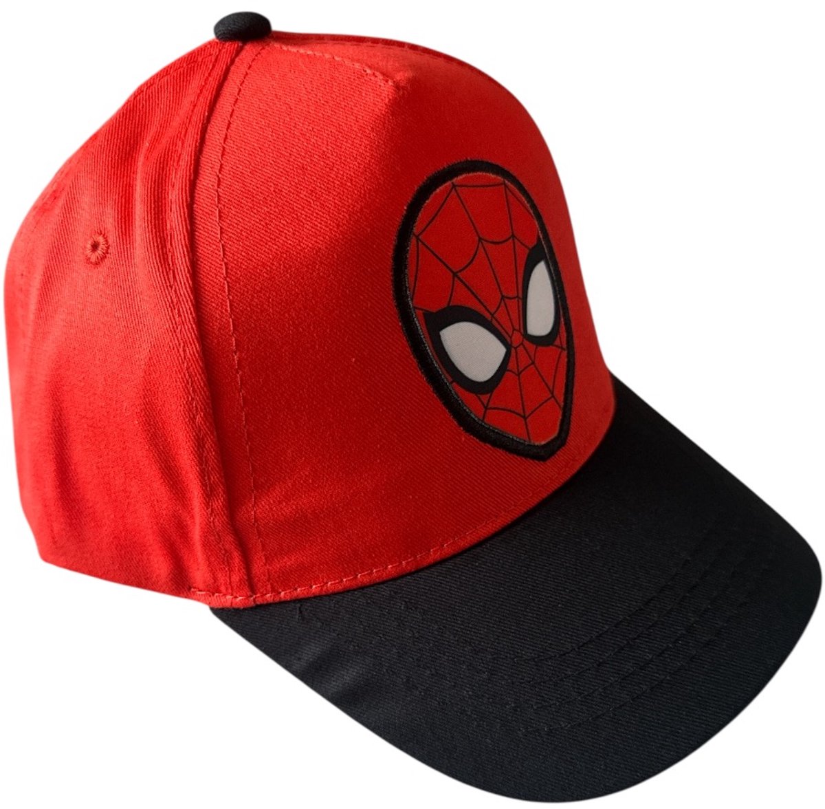 Spiderman Kinderpet – Rood Zwart – Verstelbare Cap – Jongens – 52-54 cm