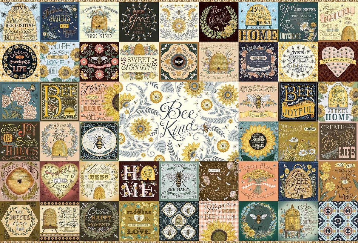 Legpuzzel 2000 Stukjes in Vintage Stijl - Hoogwaardig Plezier voor Volwassenen