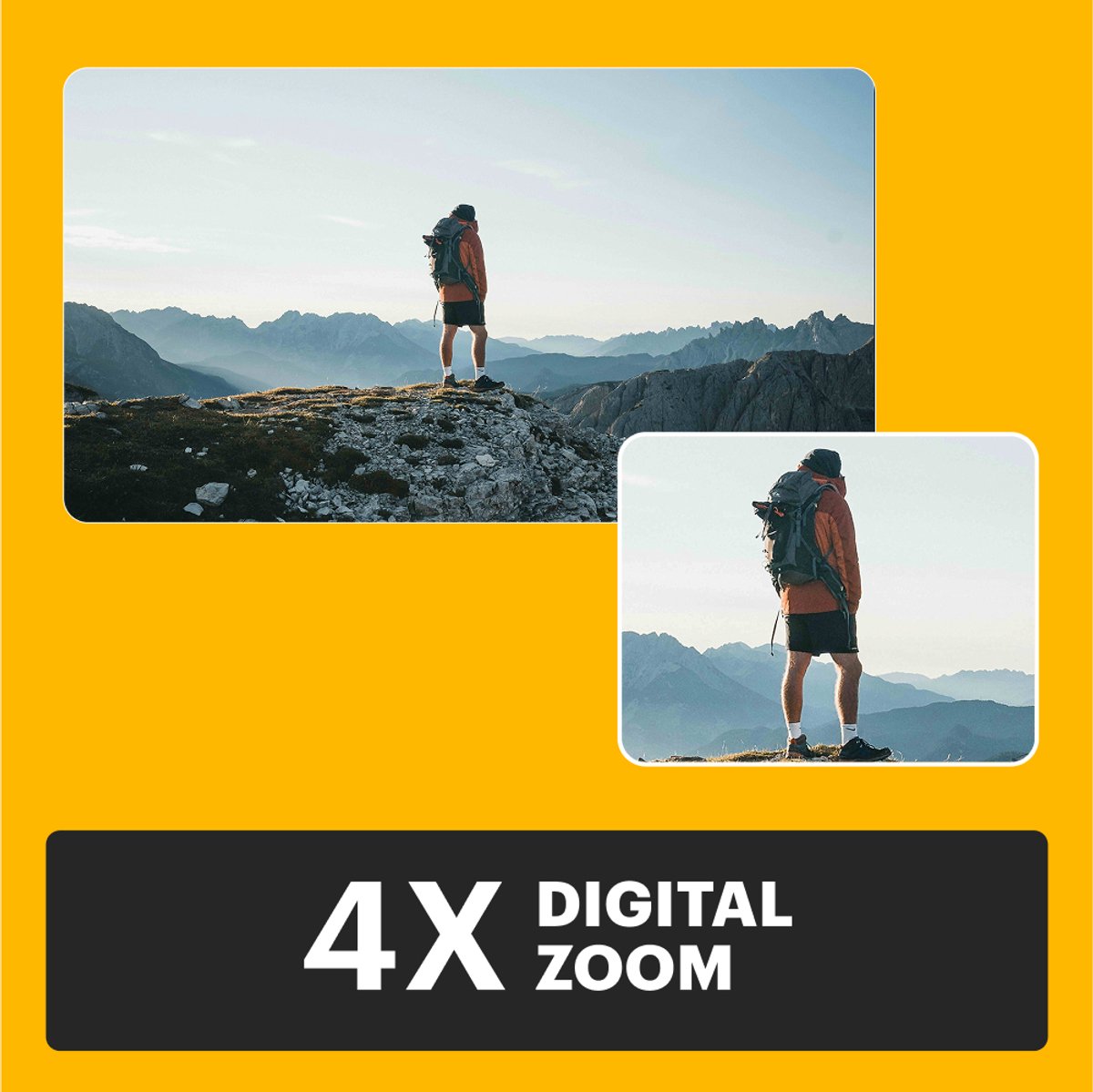 KODAK Pixpro C1 - Compacte digitale camera, 13 MP BSI CMOS-sensor, 4x digitale zoom, kantelbaar 2,8-inch scherm, Full HD 1080p-video, LED-flitser thumbnail 5