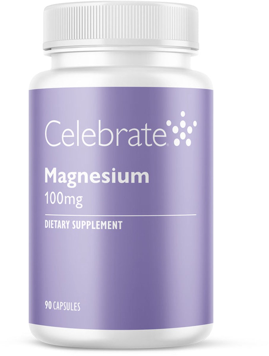 Celebrate Vitamins - magnesium bisglycinaat 100 mg – 90 capsules