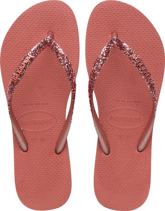 Havaianas HAV. SLIM GLITTER II CANYON CLAY Dames Slippers - canyon clay