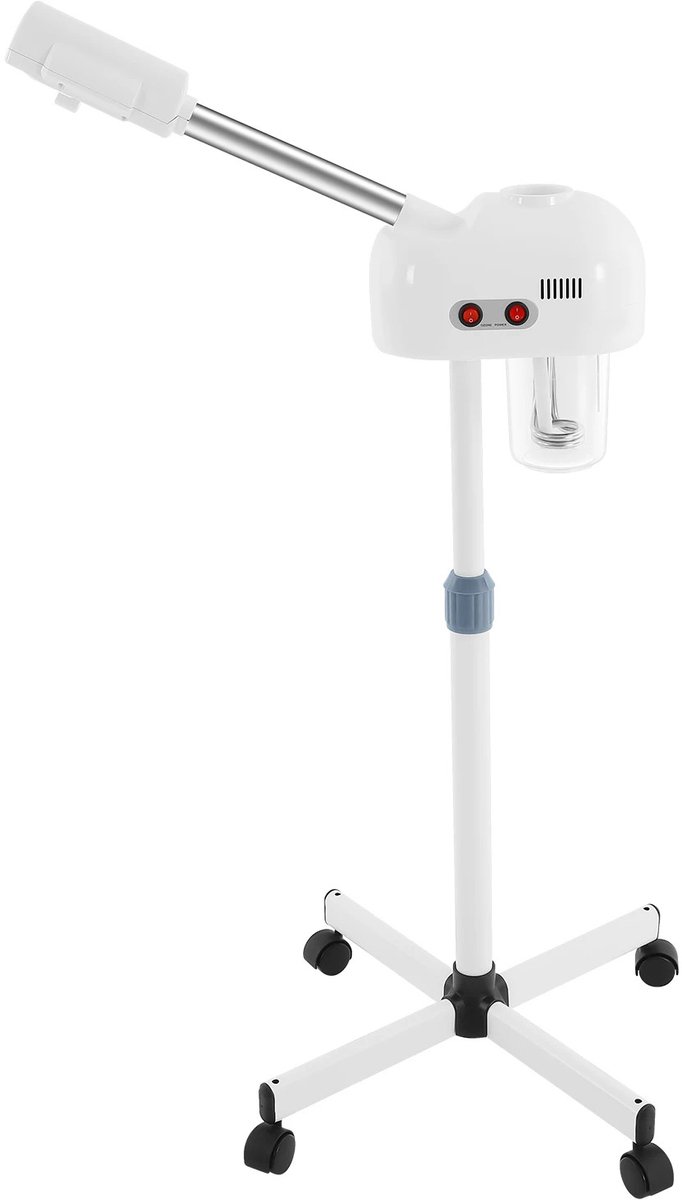 DIMICO - Gezichtsstomer thuis - Ozon gezicht stomer - Wit - Facial steamer - Gezichtssauna - 750 ml - Beauty - Spa - Verstelbare sproeier