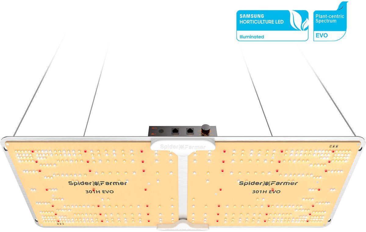 Spider Farmer SF2000 EVO - LED kweeklamp - 200 watt - Groeilamp voor planten