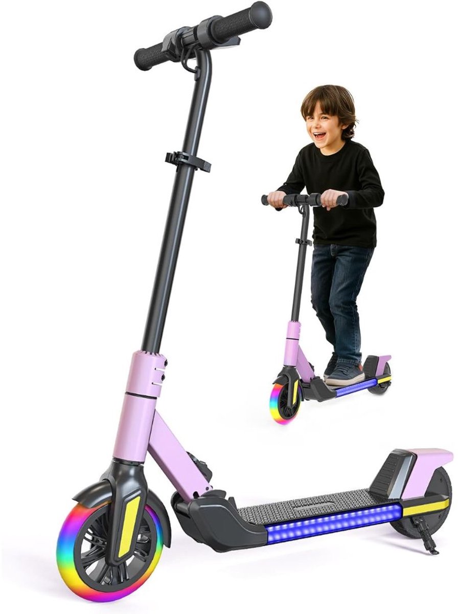 DnA® Elektrische Step Voor Kinderen - Elektrische Step - Elektrische Step Voor Volwassenen - Roze - 94cm x 42cm x 83cm