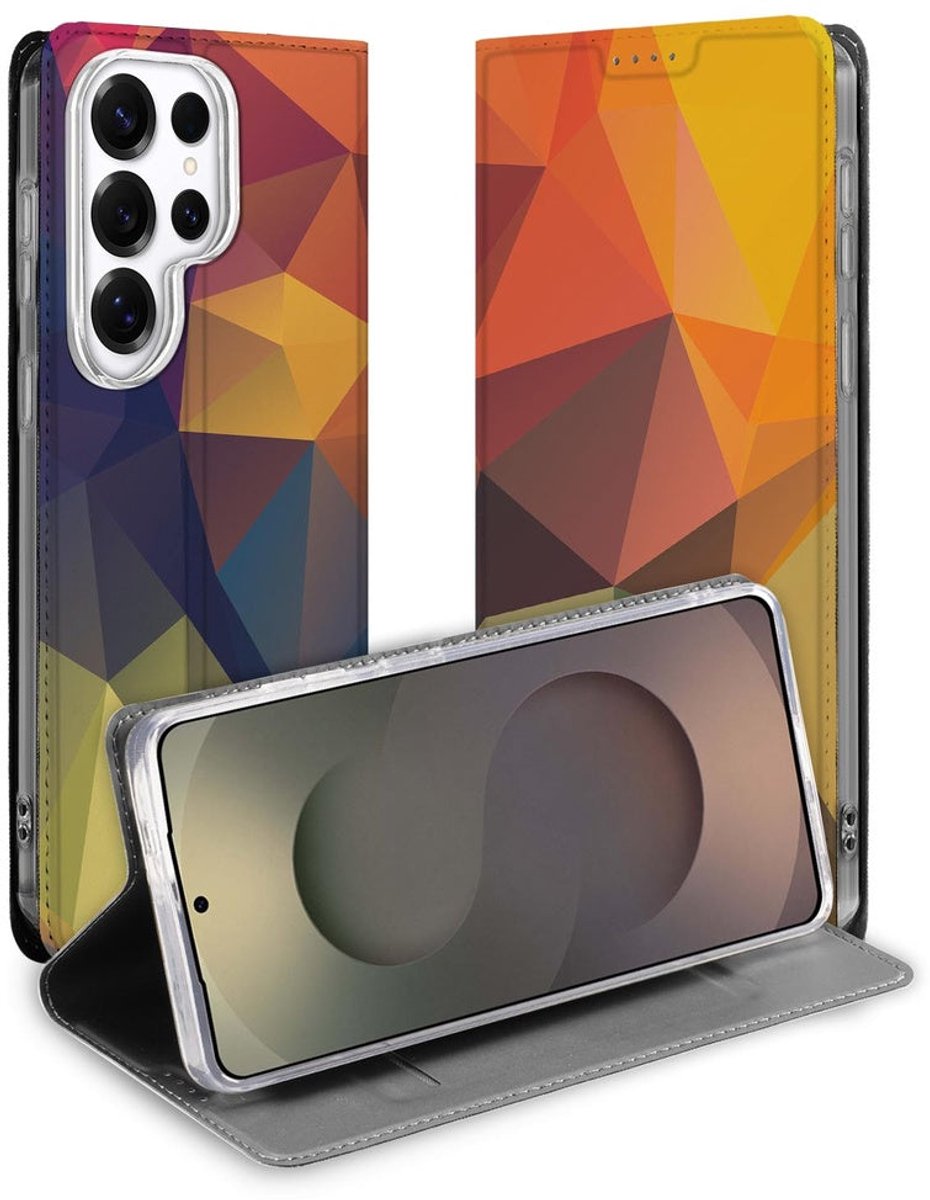 Book Cover Samsung Galaxy S26 Ultra Polygon Color