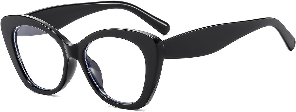 Blauw Licht Blokkerende Bril Cat Eye Oversized Dames & Heren | UV400 Computer Bril