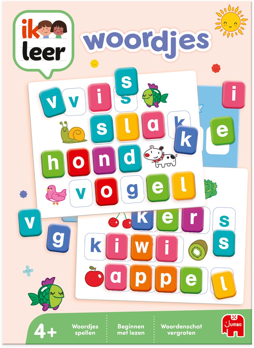 Jumbo - Ik Leer - Woordjes - Educatief spel - Vanaf4 jaar — afbeelding 4
