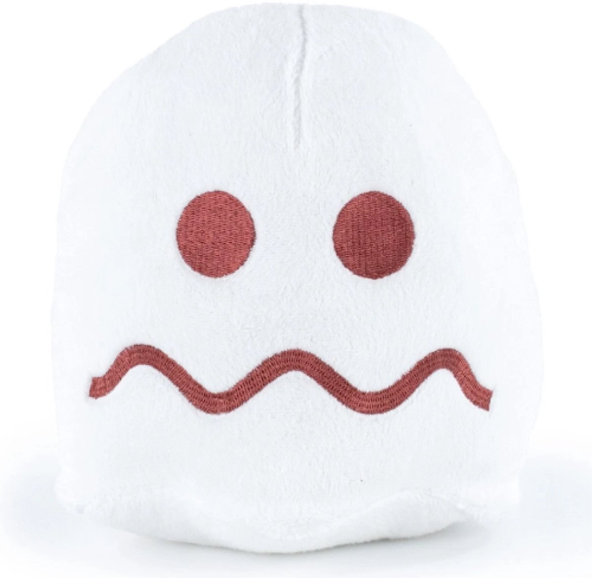 Pac-Man Spookje (Wit) Pluche Knuffel 20 cm