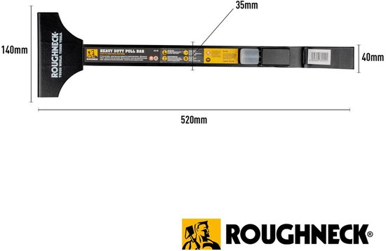 Roughneck Aanslagijzer heavy duty model L=520mm 64-450 van Roughneck — afbeelding 2