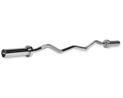 VirtuFit Olympische EZ Curl Bar - Halterstang - 120 cm