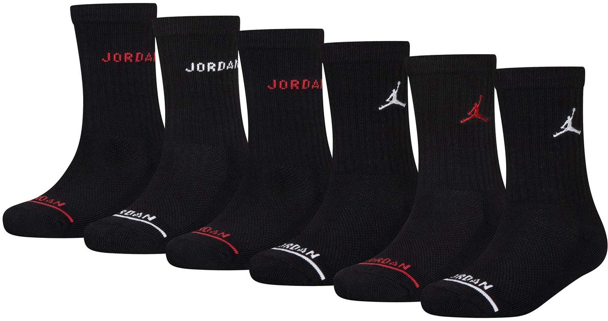 Jordan Legend Crew Sokken 6Pk - Fashion Wear - Kinderen