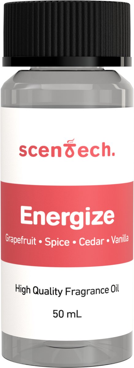 Scentech Energize Geurolie - 50ml - Essentiele olie - Geur Olie voor Aroma Diffuser