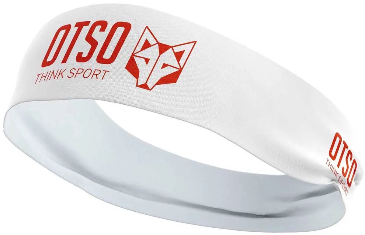 Otso Hoofdband Wit 8 cm
