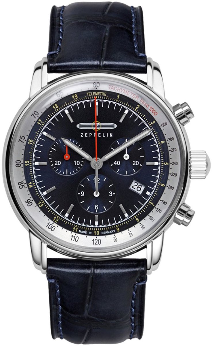 Zeppelin - 8888-3 - Polshorloge - Heren - Kwarts - LZ14 Marine