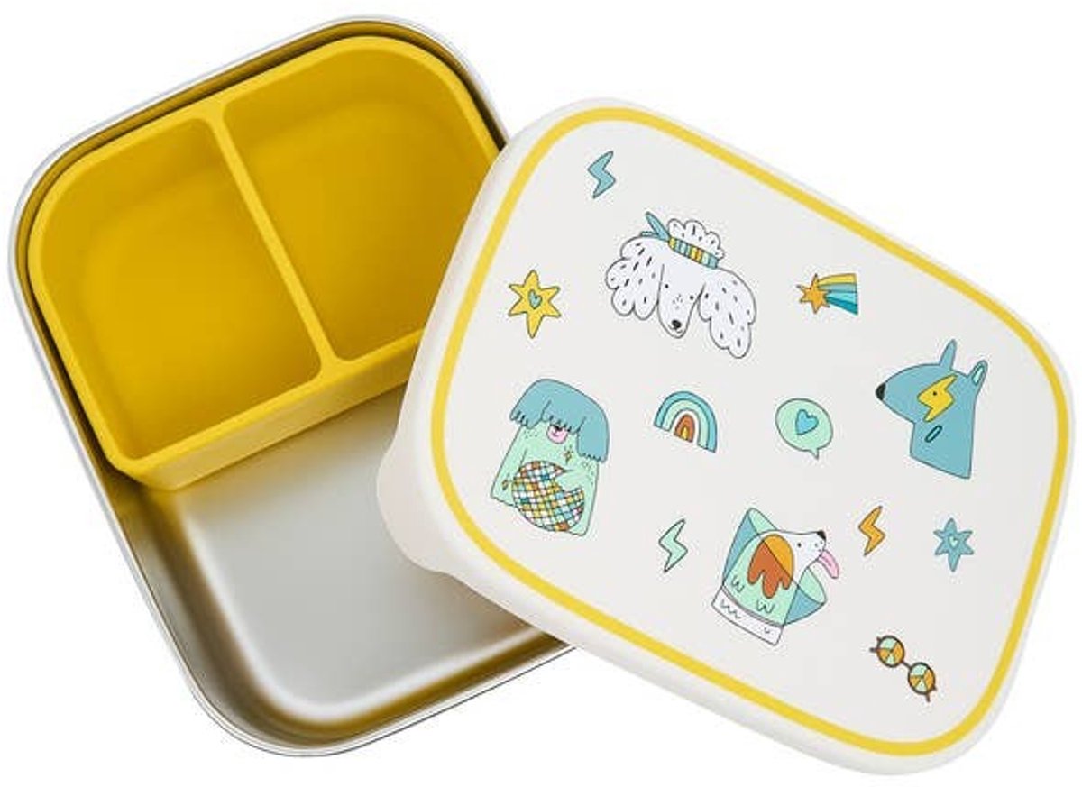 The Cotton Cloud Lunchbox Funky Dogs