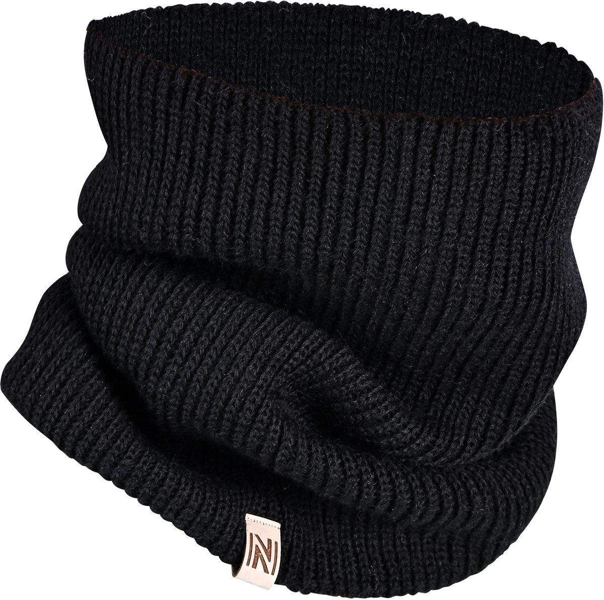 Norfolk Winterset - 70% Merino Wol Muts - Handschoenen en Nekwarmer Set - Premium Gebreide, Warm en Zacht - Cadeauset - S/M - Zwart — cadeau in Mode & Accessoires - foto 3